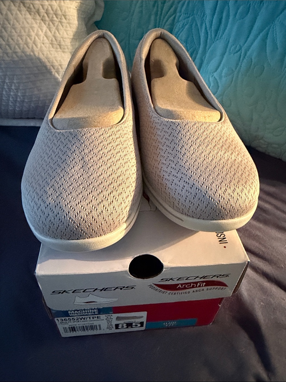 Skechers Women’s Arch Fit Slip-On Shoes - 8.5